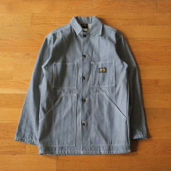 Stan Ray Other - Stan Ray Chore Coat Mens Blue Hickory Stripe Workwear Utility Small Barn Jacket